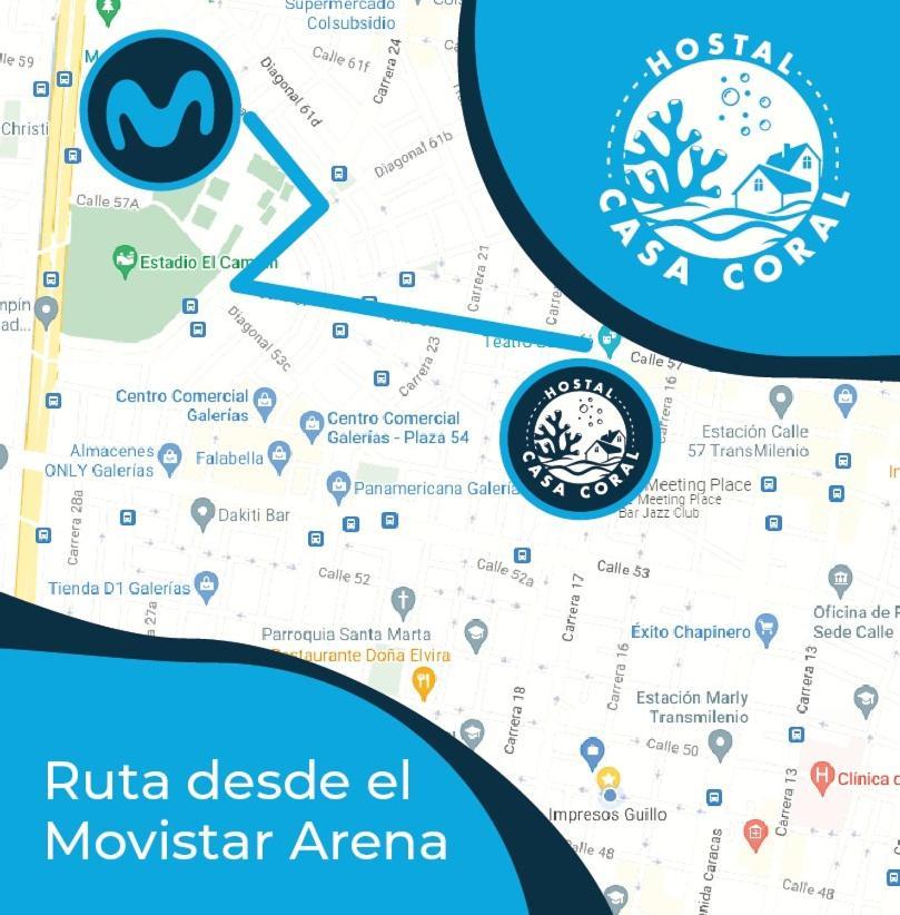 Casa Coral Hotel Bogotá Eksteriør billede
